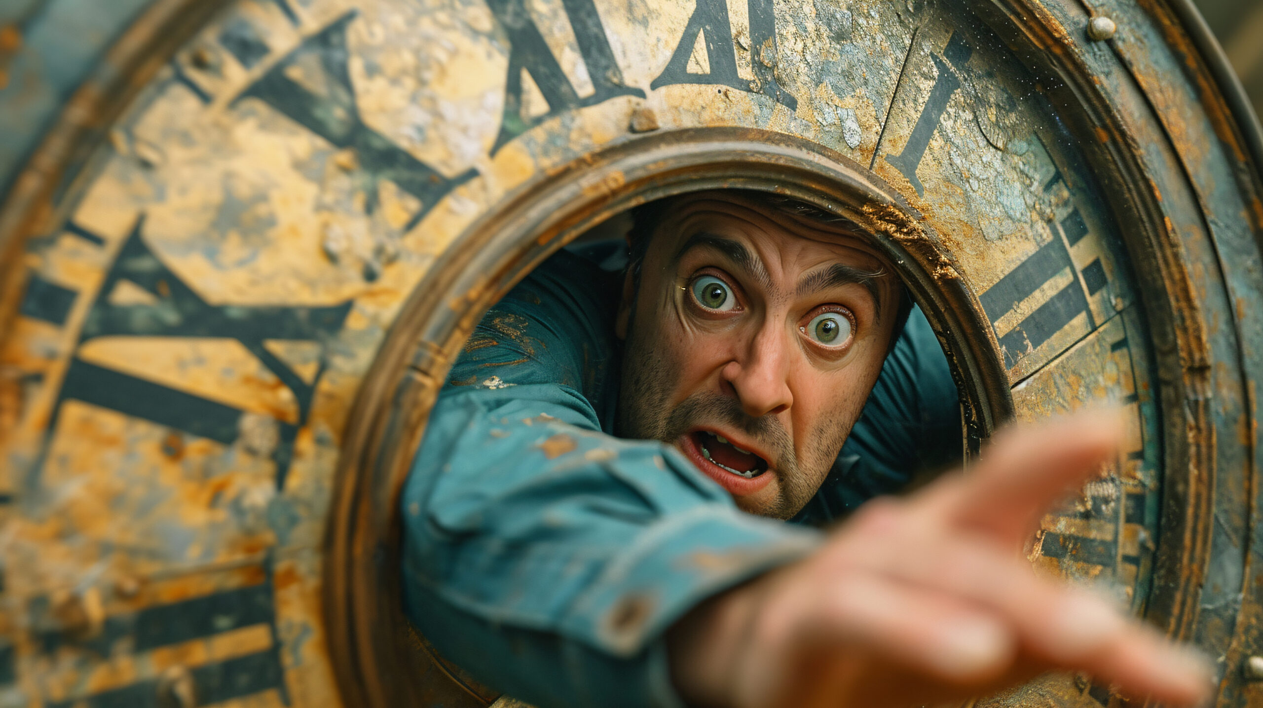 Time does not move, what moves is Us